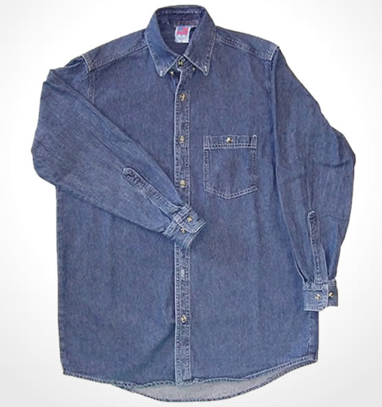 Long Sleeve Denim Shirt